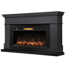 Каминокомплект: Очаг Royal Thermo Aurora RTFP/P-AR40LS, портал California 42/40/36, графит