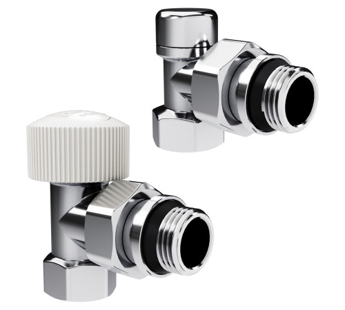 Набор термостатический угловой Royal Thermo Design 1/2"М30х1,5 (Хром) купить  в Сочи Набор термостатический угловой Royal Thermo Design 1/2"М30х1,5 (Хром) купить  в Сочи