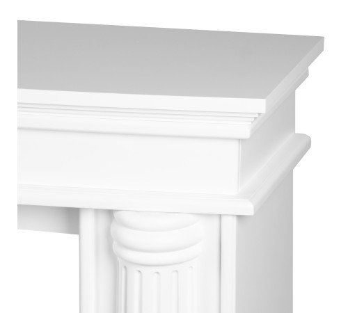 Каминокомплект: Очаг Royal Thermo Aurora RTFP/P-AR40LS, портал Olympia 42/40/36, белый купить  в Сочи Каминокомплект: Очаг Royal Thermo Aurora RTFP/P-AR40LS, портал Olympia 42/40/36, белый купить  в Сочи