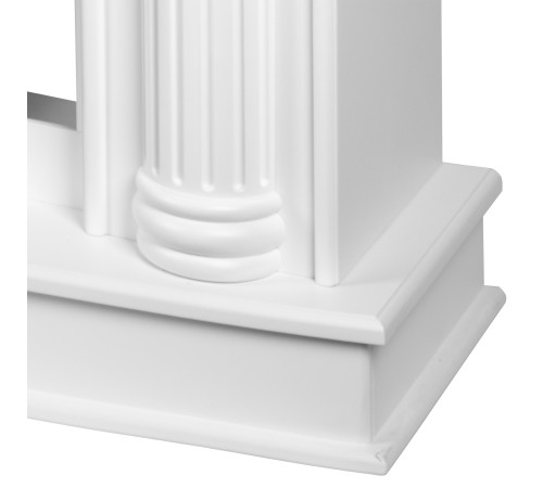 Каминокомплект: Очаг Royal Thermo Aurora RTFP/P-AR40LS, портал Olympia 42/40/36, белый купить  в Сочи Каминокомплект: Очаг Royal Thermo Aurora RTFP/P-AR40LS, портал Olympia 42/40/36, белый купить  в Сочи