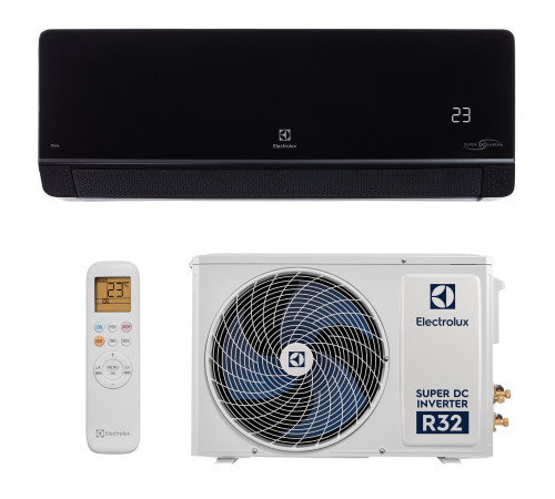 Сплит-система инверторного типа Electrolux Onix Super DC EACS/I-12HIX-BLACK/N8 комплект купить в Сочи Сплит-система инверторного типа Electrolux Onix Super DC EACS/I-12HIX-BLACK/N8 комплект купить в Сочи