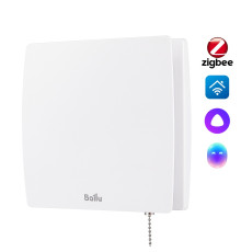 Вентилятор вытяжной Ballu BAF-SL 100 VP с обратным клапаном и тяговым выключателем
