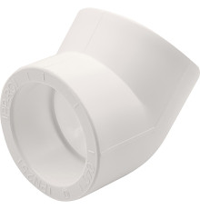 Угольник THERMOLIGHT 45гр. PP-R 40 белый (10/90)