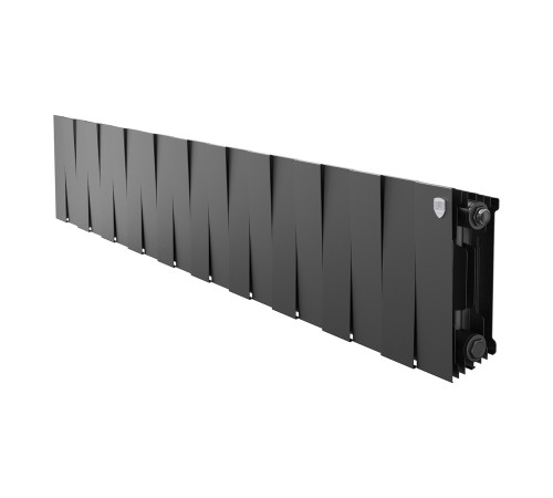 Радиатор биметаллический Royal Thermo PianoForte 200 Чёрный - 20 секц. купить  в Сочи