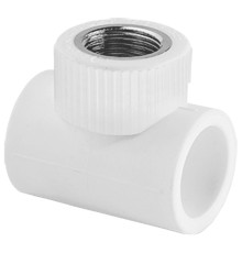 Тройник TEBO бел. PP-R комб. 32х3/4" ВР (10/60), арт. 030040309