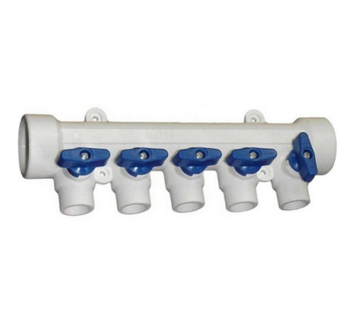 Коллектор TEBO бел. PP-R 40x20х5 вых. универсальный (2/8), арт. 030091274 купить в Сочи Коллектор TEBO бел. PP-R 40x20х5 вых. универсальный (2/8), арт. 030091274 купить в Сочи