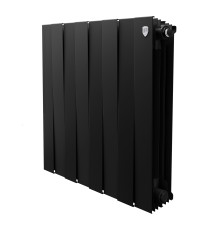 Радиатор биметаллический Royal Thermo PianoForte 500 Чёрный - 8 секц.