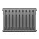 Радиатор Royal Thermo BiLiner 500 Silver Satin - 10 секц. купить в Сочи