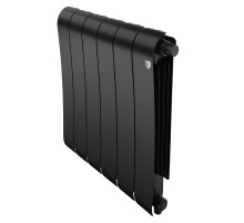 Радиатор биметаллический Royal Thermo Infinity 500 Noir Sable VR80 - 6 секц.