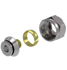 Фитинг коллекторный Royal Thermo 16х2,0 мм "евроконус", 3/4"