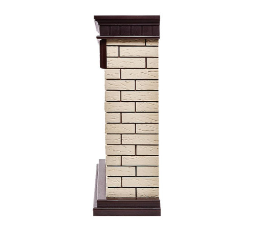 Каминокомплект: Очаг Electrolux EFP/P-3020LS N, портал Bricks 30 камень бежевый, шпон темный дуб купить в Сочи Каминокомплект: Очаг Electrolux EFP/P-3020LS N, портал Bricks 30 камень бежевый, шпон темный дуб купить в Сочи