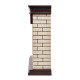 Каминокомплект: Очаг Electrolux EFP/P-3020LS N, портал Bricks 30 камень бежевый, шпон темный дуб купить в Сочи