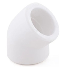 Угольник бел. PP-R D 20х45 PN 25, РТП (525/75)