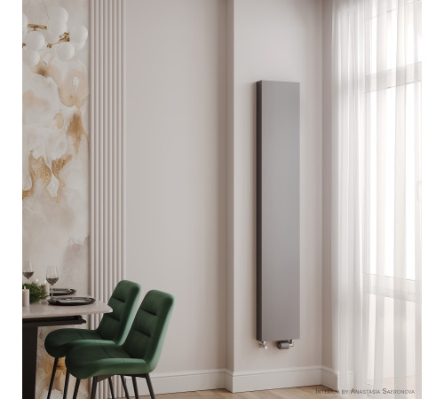 Дизайн-радиатор Royal Thermo Flat 300-1800 Silver Satin купить в Сочи Дизайн-радиатор Royal Thermo Flat 300-1800 Silver Satin купить в Сочи
