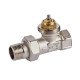 Набор термостатический Royal Thermo для радиатора прямой 1/2" М30х1,5 купить в Сочи