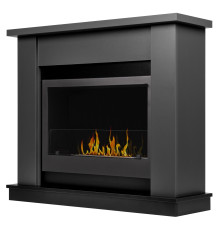 Каминокомплект:Биокамин Firelight BFP/P-3020+Canto Long графит, черный