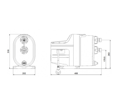 Установка насосная автоматическая Grundfos SCALA1 3-45 купить в Сочи Установка насосная автоматическая Grundfos SCALA1 3-45 купить в Сочи