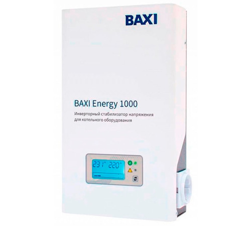 Стабилизатор инверторный BAXI Energy 1000 для котлов любого типа купить  в Сочи Стабилизатор инверторный BAXI Energy 1000 для котлов любого типа купить  в Сочи