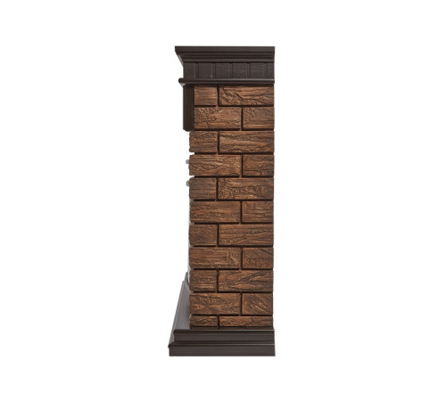 Портал Firelight Bricks Wood 25 камень темный, шпон венге купить в Сочи Портал Firelight Bricks Wood 25 камень темный, шпон венге купить в Сочи