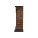 Портал Firelight Bricks Wood 25 камень темный, шпон венге купить в Сочи