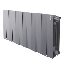 Радиатор биметаллический Royal Thermo PianoForte 300 Серебристый - 12 секц.
