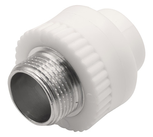 Муфта THERMOLIGHT комбинированная PP-R НР 20х3/4" белый (20/160) купить в Сочи Муфта THERMOLIGHT комбинированная PP-R НР 20х3/4" белый (20/160) купить в Сочи