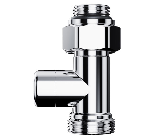 Узел нижнего подключения Royal Thermo Design прямой 1/2"х3/4"EK (хром) купить  в Сочи Узел нижнего подключения Royal Thermo Design прямой 1/2"х3/4"EK (хром) купить  в Сочи