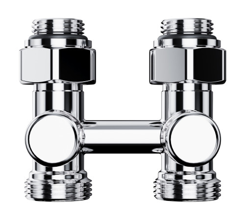 Узел нижнего подключения Royal Thermo Design прямой 1/2"х3/4"EK (хром) купить  в Сочи Узел нижнего подключения Royal Thermo Design прямой 1/2"х3/4"EK (хром) купить  в Сочи
