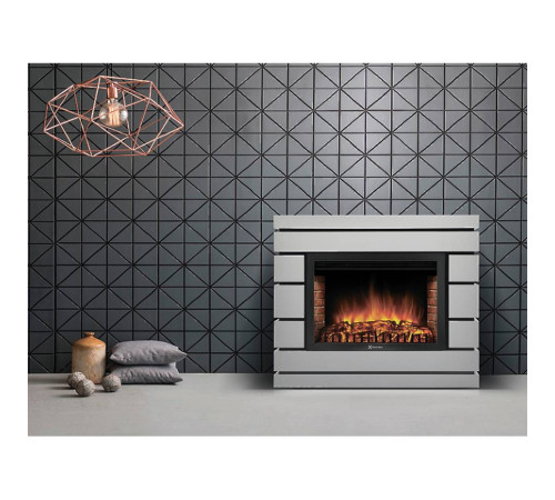 Каминокомплект: Очаг Electrolux EFP/P-3020LS N, портал Moderno 30 шпон белый дуб купить в Сочи Каминокомплект: Очаг Electrolux EFP/P-3020LS N, портал Moderno 30 шпон белый дуб купить в Сочи