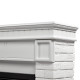 Каминокомплект: Очаг Electrolux EFP/P-2520LS N, портал Bricks 25 камень белый, белая эмаль купить в Сочи