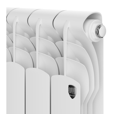 Радиатор биметаллический Royal Thermo Revolution B 350 - 12 секц. купить  в Сочи Радиатор биметаллический Royal Thermo Revolution B 350 - 12 секц. купить  в Сочи