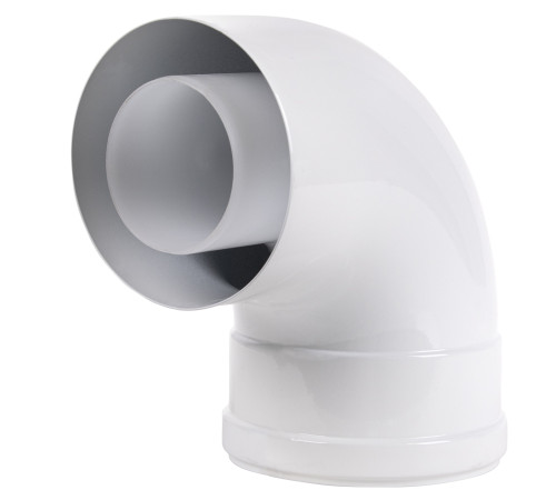 Отвод коаксиальный Royal Thermo 60/100, 90 гр. M/F для конденсационных котлов купить в Сочи Отвод коаксиальный Royal Thermo 60/100, 90 гр. M/F для конденсационных котлов купить в Сочи