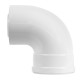 Отвод коаксиальный Royal Thermo 60/100, 90 гр. M/F для конденсационных котлов купить в Сочи
