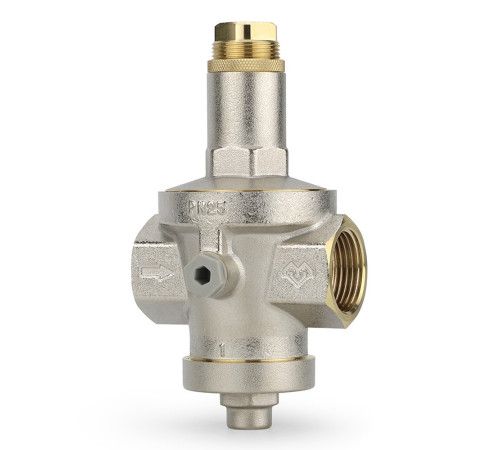 Редуктор давления VARMEGA 1", PN25, мембранный, с присоединением к манометру, VM12803 купить  в Сочи