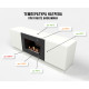 Тумба с биокамином Firelight BFP/P-1400L белая купить в Сочи