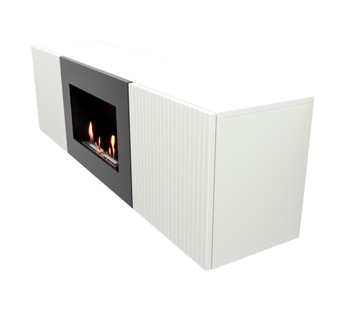 Тумба с биокамином Firelight BFP/P-1400L белая купить в Сочи Тумба с биокамином Firelight BFP/P-1400L белая купить в Сочи