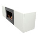 Тумба с биокамином Firelight BFP/P-1400L белая купить в Сочи