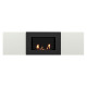 Тумба с биокамином Firelight BFP/P-1400L белая купить в Сочи