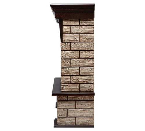 Портал Firelight Forte Wood 30 камень коричневый, шпон темный дуб купить в Сочи Портал Firelight Forte Wood 30 камень коричневый, шпон темный дуб купить в Сочи