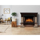 Портал Firelight Forte Wood 30 камень коричневый, шпон темный дуб купить в Сочи