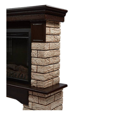Портал Firelight Forte Wood 30 камень коричневый, шпон темный дуб купить в Сочи Портал Firelight Forte Wood 30 камень коричневый, шпон темный дуб купить в Сочи