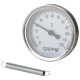 Термометр Gappo биметаллический накладной с пружиной 1"-2" x 0-120C купить  в Сочи