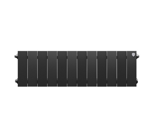 Радиатор биметаллический Royal Thermo PianoForte 200 Чёрный - 12 секц. купить  в Сочи