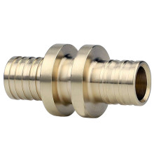 Муфта VARMEGA Slide-fit равносторонняя, 20, аксиальная, латунь, VM50612