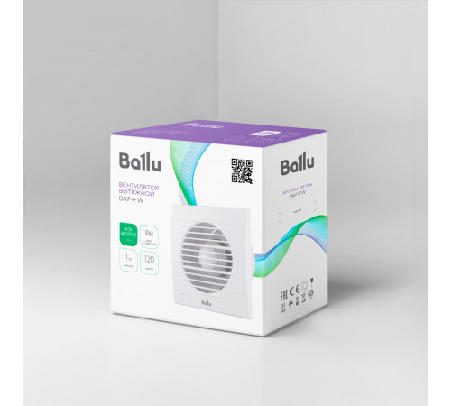 Вентилятор вытяжной Ballu BAF-FW 120 N с антимоскитной сеткой купить в Сочи Вентилятор вытяжной Ballu BAF-FW 120 N с антимоскитной сеткой купить в Сочи