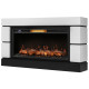Каминокомплект: Очаг Royal Thermo Aurora RTFP/P-AR40LS, портал Moderno 42/40/36, белый купить в Сочи