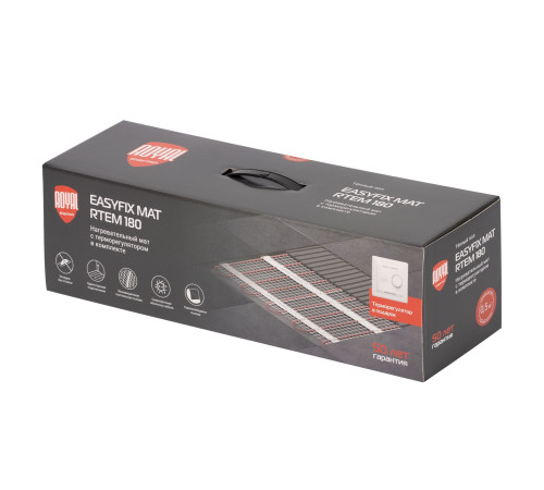 Комплект теплого пола Royal Thermo EasyFix Mat RTEM 2-180-2 с терморегулятором Basic купить в Сочи Комплект теплого пола Royal Thermo EasyFix Mat RTEM 2-180-2 с терморегулятором Basic купить в Сочи