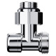 Узел нижнего подключения Royal Thermo Design угловой 1/2"х3/4" EK (хром) купить  в Сочи