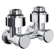 Узел нижнего подключения Royal Thermo Design угловой 1/2"х3/4" EK (хром) купить  в Сочи