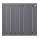 Радиатор Royal Thermo PianoForte 500 Silver Satin - 8 секц. купить  в Сочи